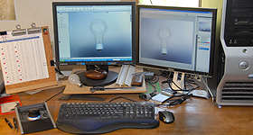 Computer Setup at Mystic Valley Foundry